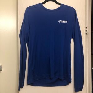 Sport-Tek Yamaha Royal Blue Long Sleeve Shirt Size M